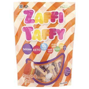 Zollipops, Zaffi&reg; Taffy, Orange & Cream, 5 oz (142 g) купить в Киеве и Украине