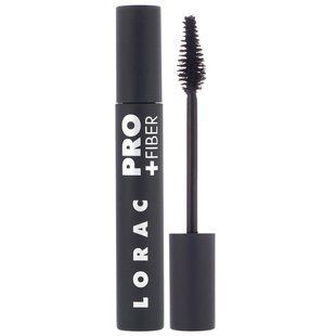 Mascara Pro Plus Fiber, black, Lorac, 15.5 g (0.52 oz).