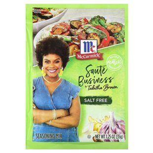 McCormick, Saute Business, Tabitha Brown, без солі, 35 г (1,25 унції)
