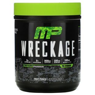 Pre-workout formula 358 g with fruit punch flavor