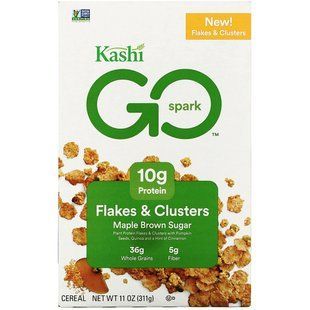 Сухой завтрак, кленовый коричневый сахар GO Spark, Kashi, 311 г купить в Киеве и Украине