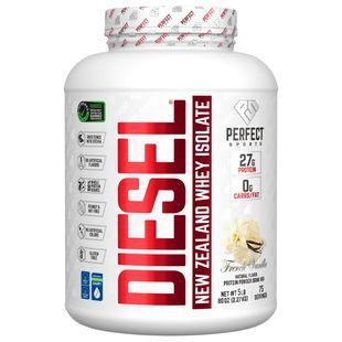 PERFECT Sports, Diesel, New Zealand Whey Isolate, French Vanilla, 5 lb (2.27 kg)