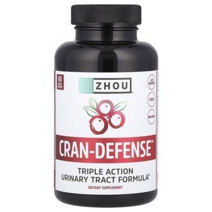 Д-Манноза с клюквой Zhou Nutrition (D-Mannose with Cranberry XBAC) 60 капсул купить в Киеве и Украине