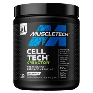 Muscletech, Creactor, без вкусовых добавок, 7,16 унций (203 г) купить в Киеве и Украине