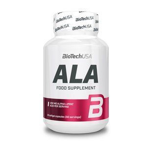 There is no non-English text to translate in the product name ALA BioTech 50 caps.