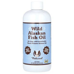 Natural Dog Company, Wild Alaskan Fish Oil, For Dogs, 16 fl oz (473 ml) купить в Киеве и Украине