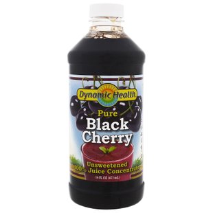 Сок черной вишни несладкий Dynamic Health Laboratories (Black Cherry Juice) 473 мл купить в Киеве и Украине