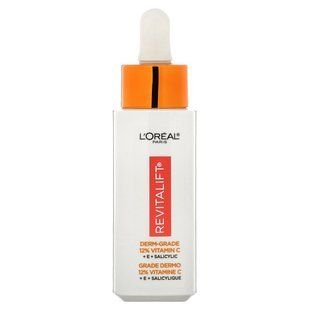 L'Or&eacute;al, Revitalift Derm Intensives, Derm-Grade, 12% Vitamin C + E + Salicylic, 1 fl oz (30 ml)