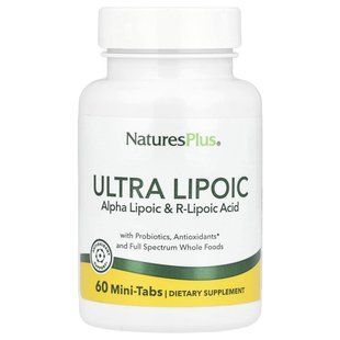 Ультра липоевая кислота Nature's Plus 60 таблеток купить в Киеве и Украине