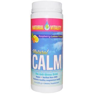 Антистресс напиток малиново-лимонный Natural Vitality (Vital) 226 г купить в Киеве и Украине