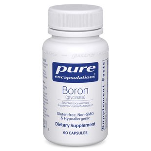 Борон Глицинат Pure Encapsulations (Boron Glycinate) 60 капсул купить в Киеве и Украине