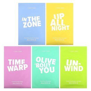 I Dew Care, Let's Do This Sheet, 5-Day Beauty Sheet Mask Set, 5 Mask Sheets, 0.67 fl oz (20 ml) Each купить в Киеве и Украине