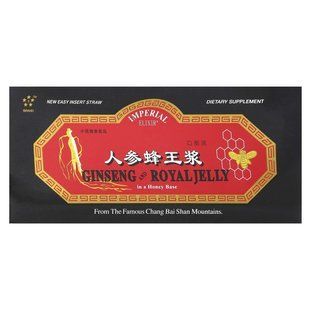 Женьшень и маточное молочко на медовой основе, Imperial Elixir, 30 бутылочек по 10 мл купить в Киеве и Украине