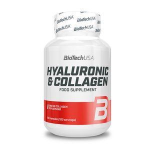 BioTech, Hyaluronic & Collagen, 100 caps купить в Киеве и Украине