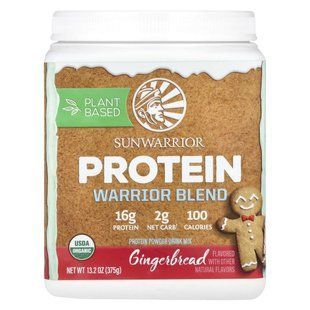 Sunwarrior, Protein Warrior Blend, Gingerbread , 13.2 oz (375 g) купить в Киеве и Украине