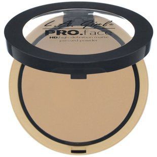 Compact powder for face Pro Face HD, mattifying, shade True Bronze, L.A. Girl, 7 g