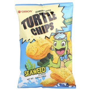 Orion, Turtle Chips, Seaweed, 5.65 oz (160 g) купить в Киеве и Украине