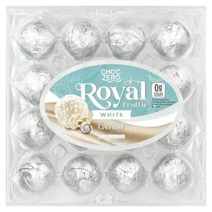 ChocZero, Royal Truffle, White, Coconut, 8.5 oz (240 g) купить в Киеве и Украине