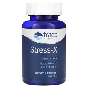 Защита от стресса Стресс-X Trace Minerals Research (Stress-X) 60 таблеток купить в Киеве и Украине