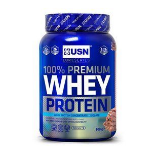 USN, 100% Premium Whey Protein, 908 g, chocolate
