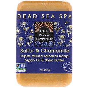 Минеральное мыло с ромашкой One with Nature (Mineral Soap) 200 г купить в Киеве и Украине