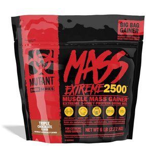 Mass Extreme 2500 Mutant 2,72 kg cookies & cream купить в Киеве и Украине