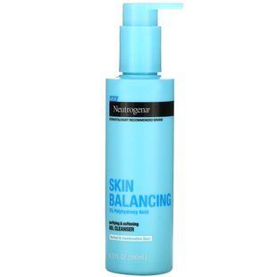 Balancing Cleansing Gel for Skin, Skin Balancing Gel Cleanser, Neutrogena, 186 ml.