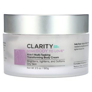 ClarityRx, Somebody To Love, багатофункціональний трансформуючий крем для тіла 4 в 1, 100 г (3,5 унції)