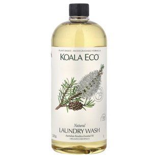 Koala Eco, натуральное средство для стирки, эфирное масло австралийской розалины, 1 л (33,8 жидк. унции) купить в Киеве и Украине