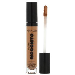 wet n wild, MegaLast, Incognito, консилер із повним покриттям протягом усього дня, 1114053 для насиченої засмаги, 31,75 г (1,12 унції)