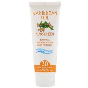 Sunscreen, Sunscreen, SPF 30, Caribbean Solutions, 113 g