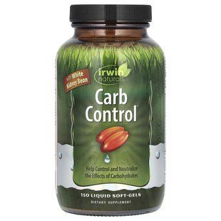 Irwin Naturals, Carb Control, 150 Liquid Soft-Gels купить в Киеве и Украине