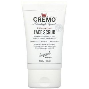 Cremo, Відлущуючий скраб для обличчя, 4 рідкі унції (118 мл)