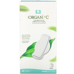 Hygienic pads Organyc 10 pcs