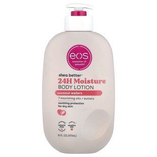 EOS, Shea Better&trade;, 24H Moisture Body Lotion, Coconut Waters, 16 fl oz (473 ml)