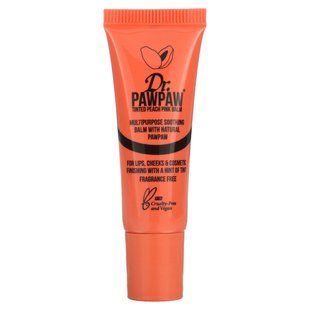 Dr. PAWPAW, багатоцільовий заспокійливий бальзам з натуральною лапкою, рожевий персик, 0,33 рідких унцій (10 мл)
