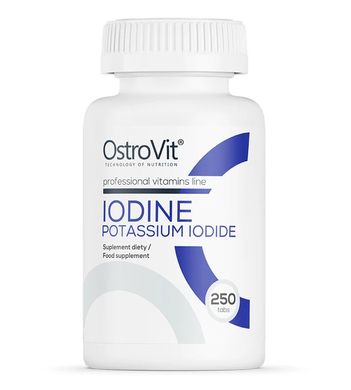 OstroVit-Iodine Potassium Iodide OstroVit 250 таблеток