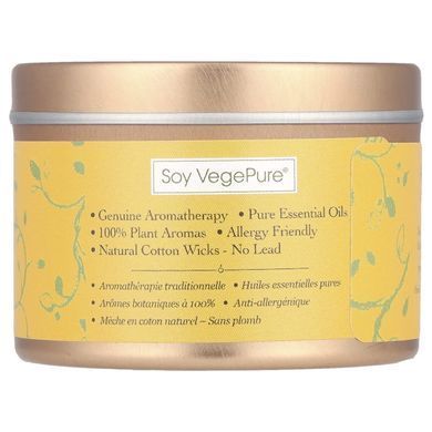 Soy VegePure, Candle with Lavender and Mandarin, Aroma Naturals, 2.8 ounces (79.38 g)