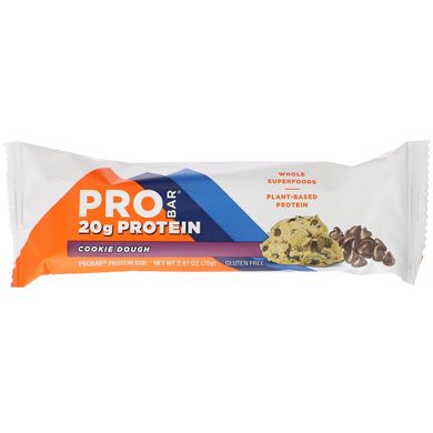 Протеїнові батончики зі смаком пісочного тіста ProBar (Protein Bar) 12 батончиків по 70 г