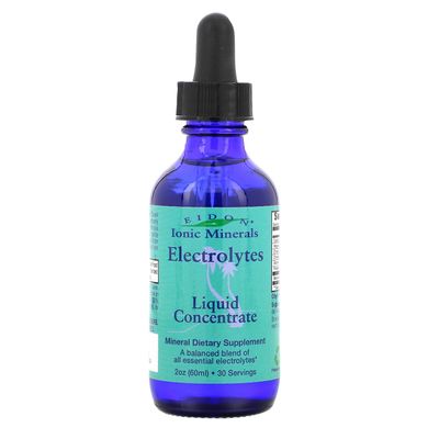 Електроліти, рідкий концентрат, Eidon Mineral Supplements, 60 мл