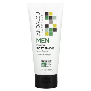 Andalou Naturals, CannaCell, для чоловіків, охолодний засіб після гоління, 3,1 рідкої унції (92 мл)