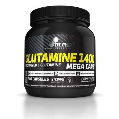 L-Glutamine 1400 mega caps OLIMP 300 caps