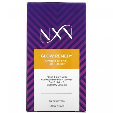 Exfoliating powder-foam