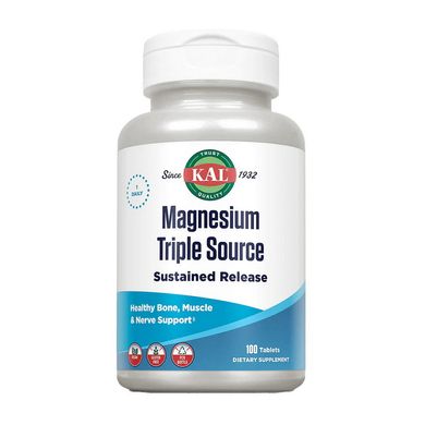 Magnesium Triple Source KAL 100 tab купить в Киеве и Украине