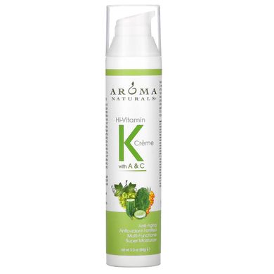 Дивовижний крем з вітамінами K, A і C Aroma Naturals (Amazing KA & C vitamin creme) 94 г