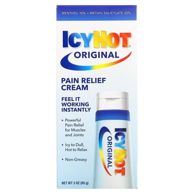 Оригінальний знеболювальний крем Icy Hot (Original Pain Relief Cream) 85 г