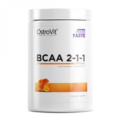 Аминокислота, BCAA 2-1-1, OstroVit, 400 г купить в Киеве и Украине