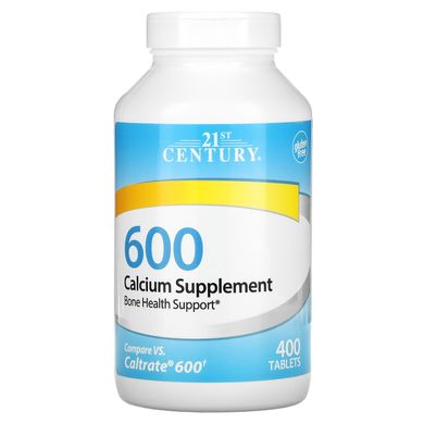 Кальцій 21st Century (Calcium supplement) 600 мг 400 таблеток