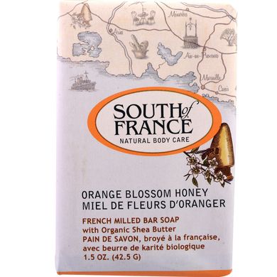 Французьке мило з маслом ши апельсиновий мед South of France (Soap) 42.5 г