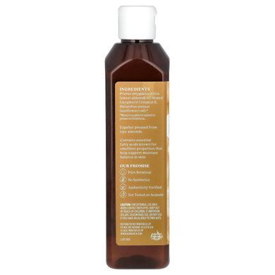Sweet almond oil with vitamin E for skin care Aura Cacia (Skin Care Oil) 473 ml.